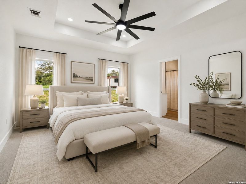 Furnished interior view inside a new home in , Lytle (Image 14). Furnished interior view inside a new home in , Lytle (Image 14).