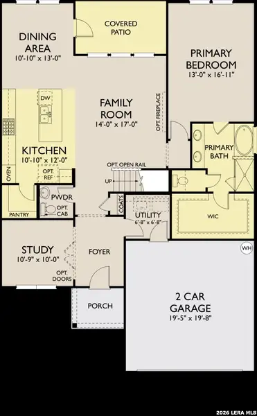 2D floor plan layout of this home in Cordova Trails, Seguin, TX (Image 2). 2D floor plan layout of this home in Cordova Trails, Seguin, TX (Image 2).