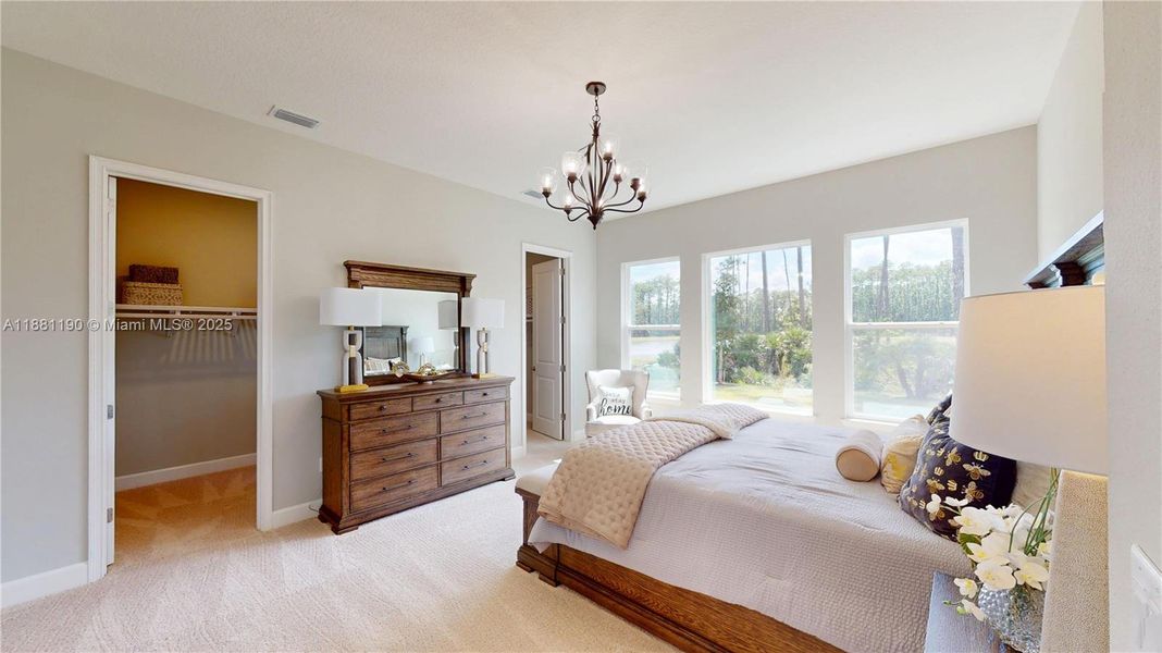 Furnished interior view inside a new home in Westlake Single Family, Ormond Beach (Image 5). Furnished interior view inside a new home in Westlake Single Family, Ormond Beach (Image 5).