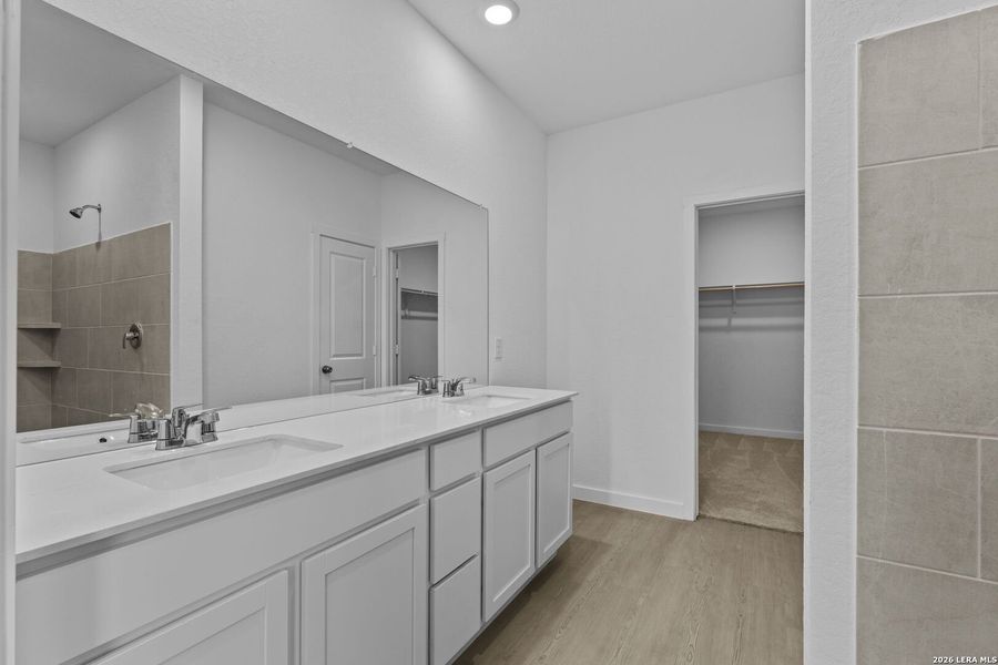 Furnished interior view inside a new home in Hightop Ridge, Converse (Image 8).