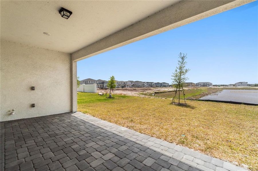 Patio w/ Plumbing/Electrical Hookup