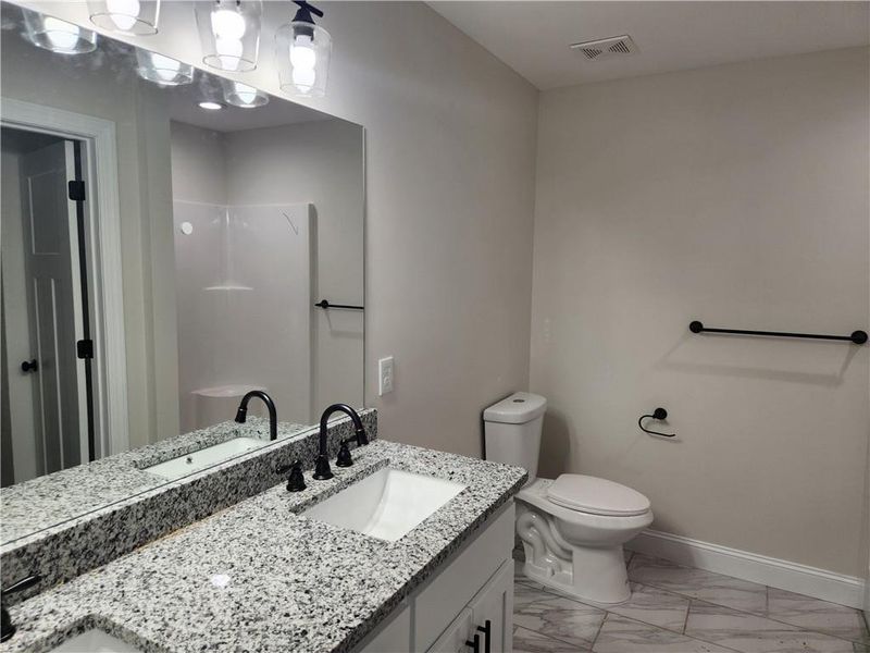 Furnished interior view inside a new home in , Dawsonville (Image 3).