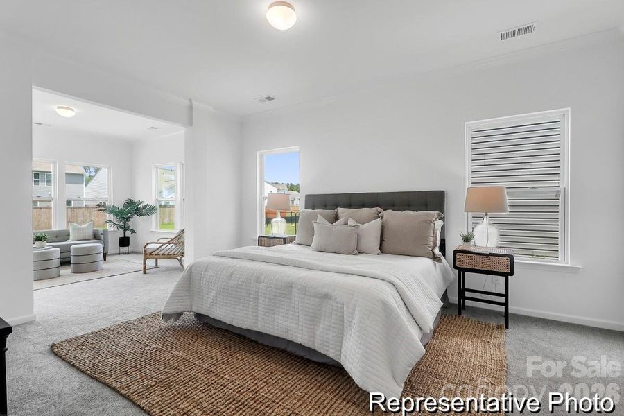 Furnished interior view inside a new home in Tillery Tradition, Mount Gilead (Image 12). Furnished interior view inside a new home in Tillery Tradition, Mount Gilead (Image 12).