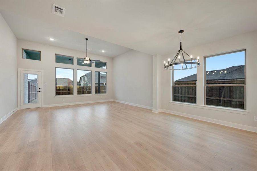 Spacious, unfurnished interior of a new home in Karis - Village Series, Crowley (Image 27).