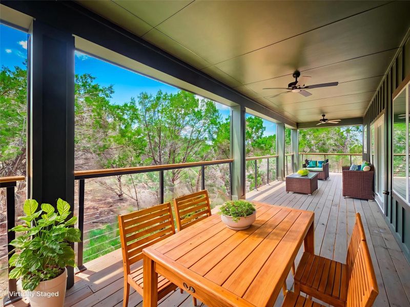 Furnished interior view inside a new home in , Leander (Image 11).