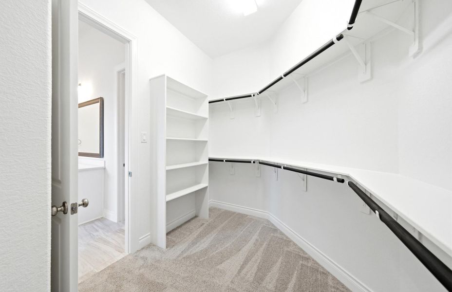 Furnished interior view inside a new home in Artavia 70′, Conroe (Image 14).