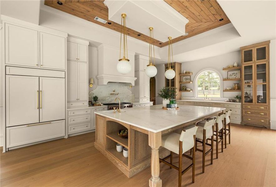 Furnished interior view inside a new home in , Canton (Image 8).