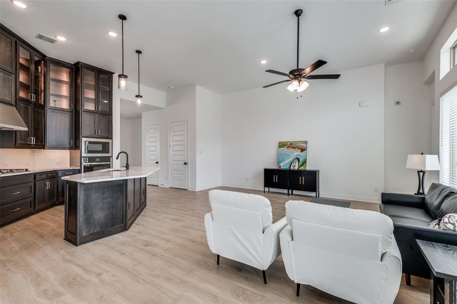 Furnished interior view inside a new home in , Arlington (Image 11).