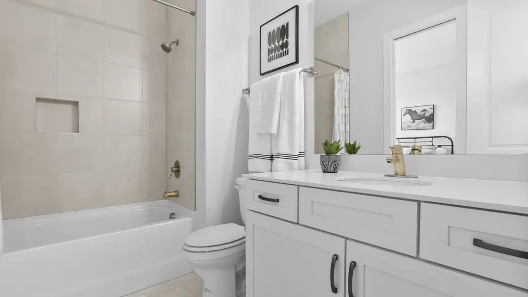 Furnished interior view inside a new home in Pinebrook, Woodruff (Image 8). Furnished interior view inside a new home in Pinebrook, Woodruff (Image 8).