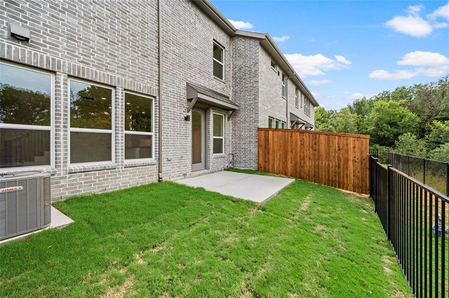 Front exterior of a new home in Enclave at Chadwick Farms, Northlake, TX, highlighting curb appeal (Image 12). Front exterior of a new home in Enclave at Chadwick Farms, Northlake, TX, highlighting curb appeal (Image 12).