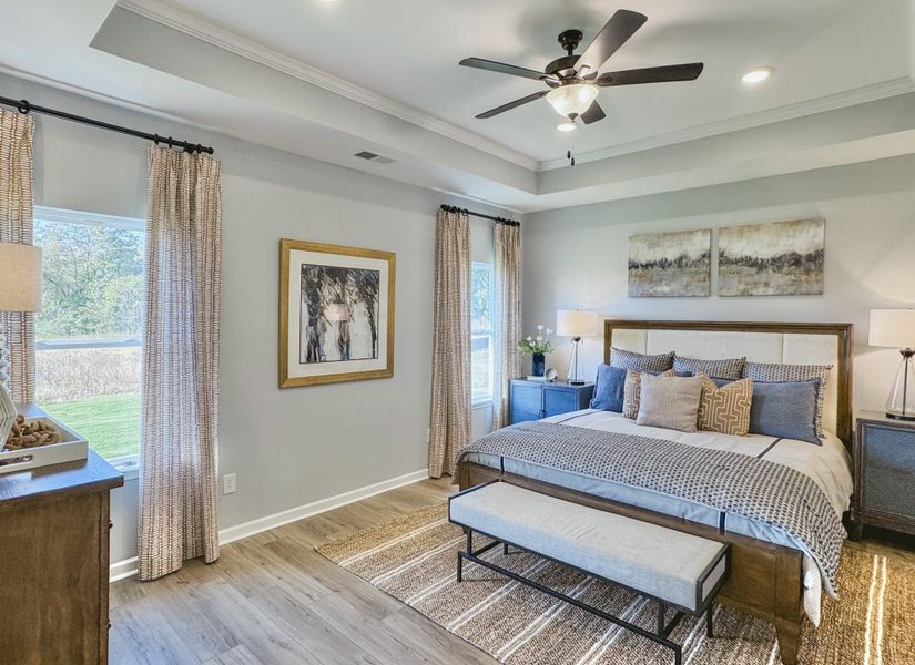 Furnished interior view inside a new home in Jackson Hills, Clarksville (Image 18).
