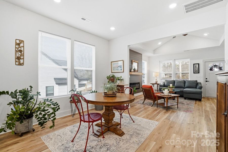 Furnished interior view inside a new home in , Kannapolis (Image 17). Furnished interior view inside a new home in , Kannapolis (Image 17).
