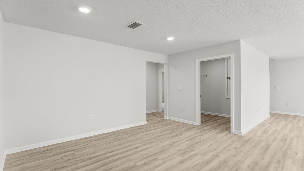 Representative unfurnished interior of a home built from the The Lakeside by D.R. Horton in Park Place, Panama City (Image 25). Representative unfurnished interior of a home built from the The Lakeside by D.R. Horton in Park Place, Panama City (Image 25).