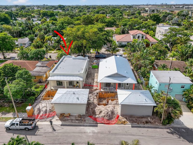 Front exterior of a new home in , West Palm Beach, FL, highlighting curb appeal (Image 8). Front exterior of a new home in , West Palm Beach, FL, highlighting curb appeal (Image 8).