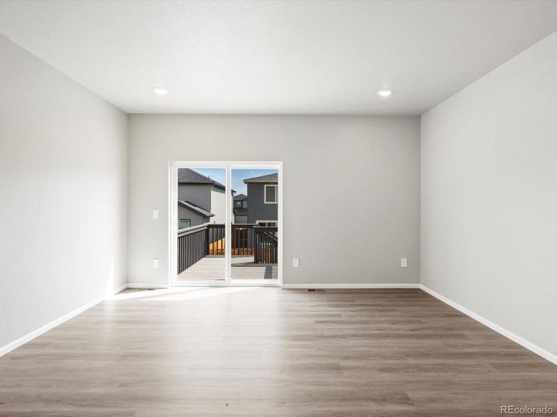 Spacious, unfurnished interior of a new home in Lake Bluff, Greeley (Image 22). Spacious, unfurnished interior of a new home in Lake Bluff, Greeley (Image 22).
