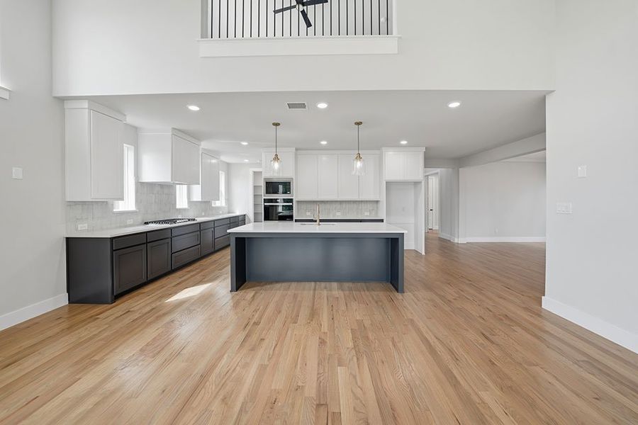 Furnished interior view inside a new home in Aster Park, McKinney (Image 7).