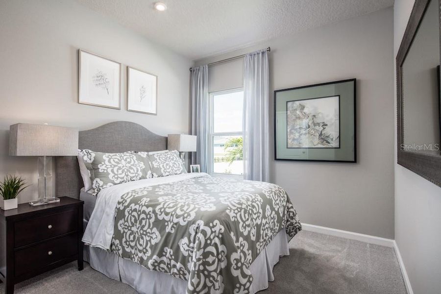 Furnished interior view inside a new home in Hammock Oaks, Lady Lake (Image 18).