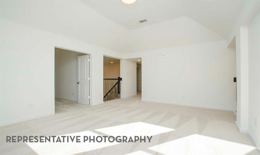 Spacious, unfurnished interior of a new home in Star Trail, Prosper (Image 25).
