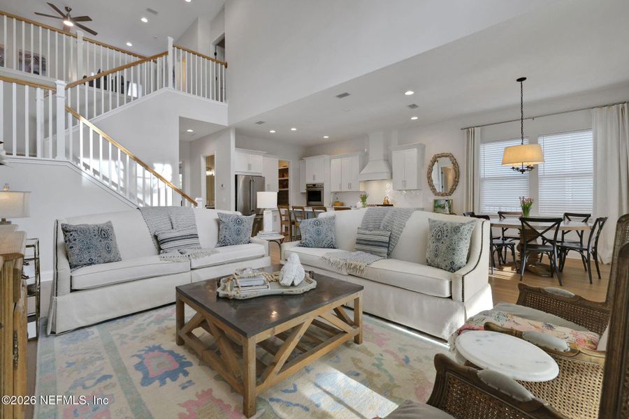 Furnished interior view inside a new home in Settler's Landing at Nocatee, Ponte Vedra (Image 48).