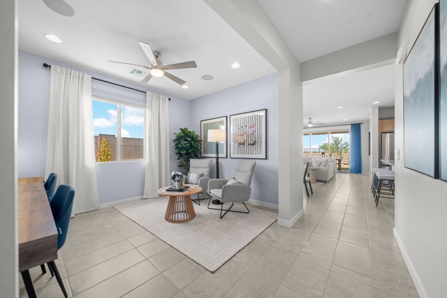 Study | Radiance Floorplan | Elara at Moonlight | New Homes in Maricopa, AZ by Landsea Homes Study | Radiance Floorplan | Elara at Moonlight | New Homes in Maricopa, AZ by Landsea Homes