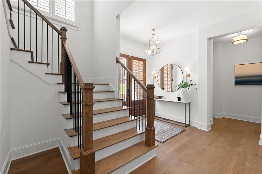 Furnished interior view inside a new home in , Marietta (Image 41). Furnished interior view inside a new home in , Marietta (Image 41).