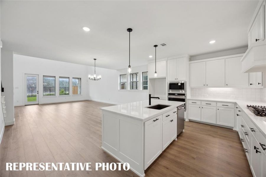 The chef will never be left out of the party in this over the top kitchen! REPRESENTATIVE PHOTO The chef will never be left out of the party in this over the top kitchen! REPRESENTATIVE PHOTO