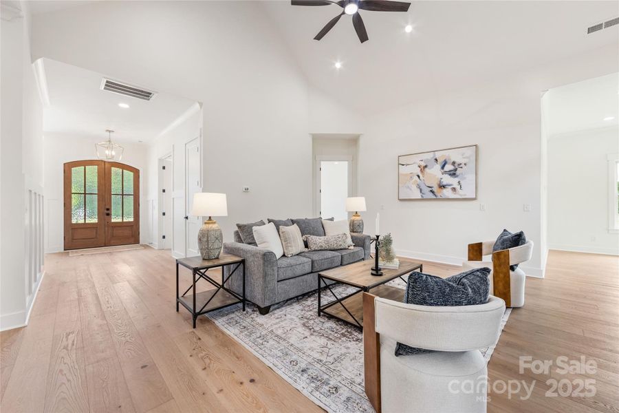 Furnished interior view inside a new home in , Waxhaw (Image 28). Furnished interior view inside a new home in , Waxhaw (Image 28).
