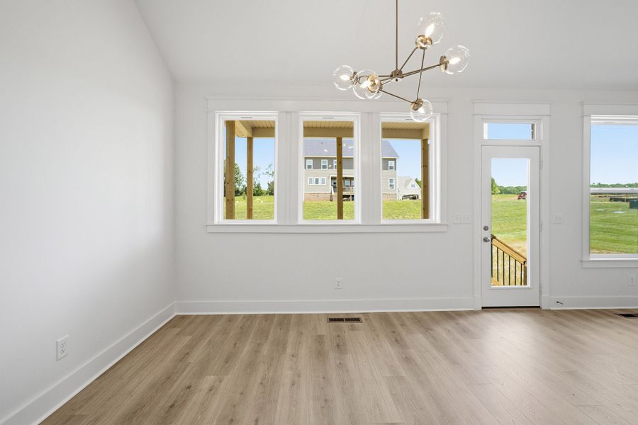Spacious, unfurnished interior of a new home in Aden Woods, Fairview (Image 57).