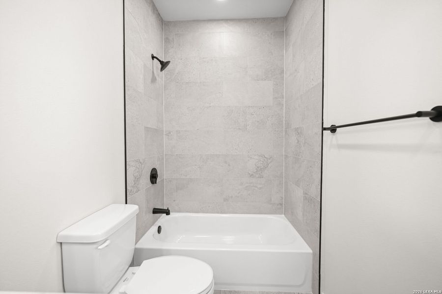 Furnished interior view inside a new home in , New Braunfels (Image 7).