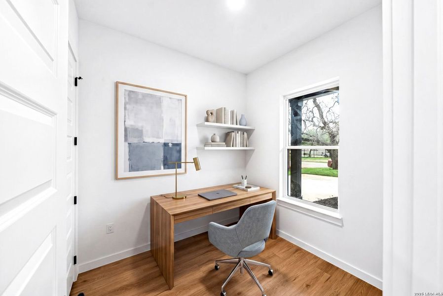 Furnished interior view inside a new home in , San Antonio (Image 11).