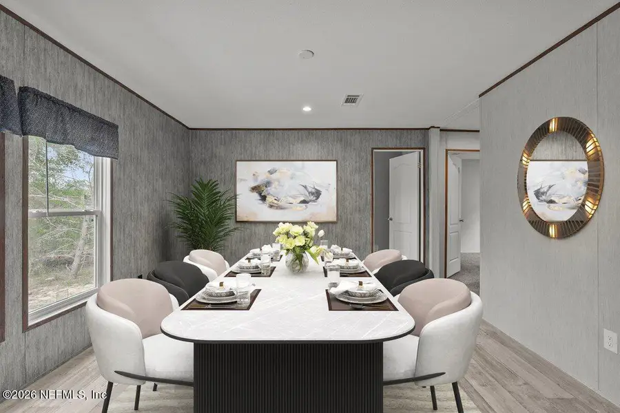 Furnished interior view inside a new home in , Hawthorne (Image 3).