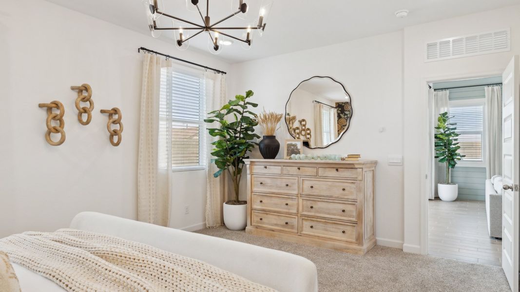 Furnished interior view inside a new home in Apache Farms, Buckeye (Image 26).