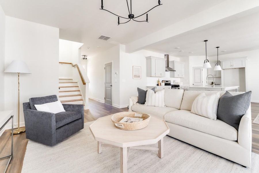 Furnished interior view inside a new home in Parkside, Clarkston (Image 5).