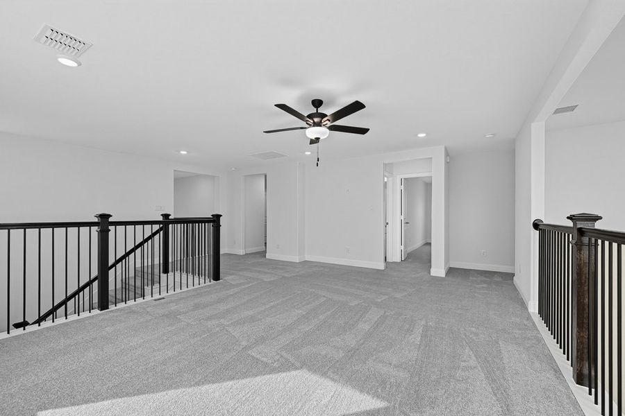 Spacious, unfurnished interior of a new home in The Ridge at Northlake, Northlake (Image 27).