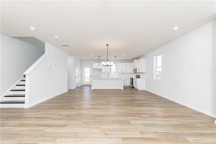 Spacious, unfurnished interior of a new home in Darlington, Loganville (Image 16). Spacious, unfurnished interior of a new home in Darlington, Loganville (Image 16).