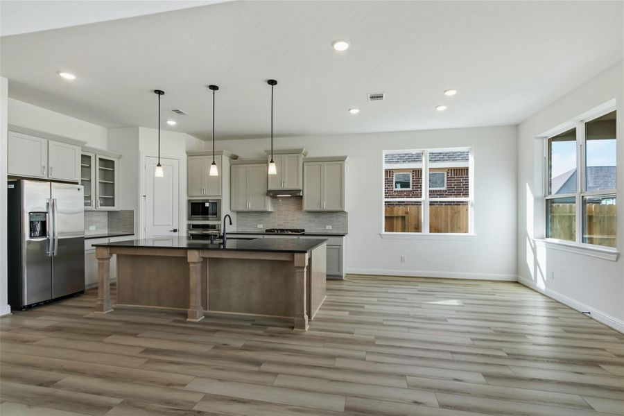 Furnished interior view inside a new home in Brookewater, Rosenberg (Image 9).