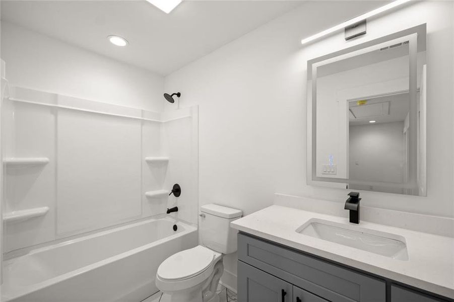 Furnished interior view inside a new home in , Clarkesville (Image 12).