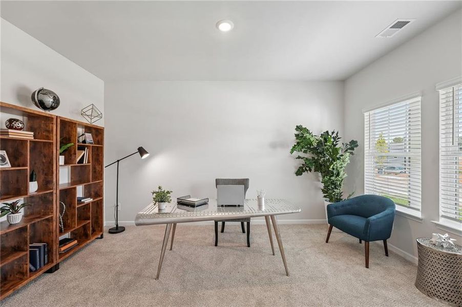 Furnished interior view inside a new home in Manning Mill, Adairsville (Image 35).