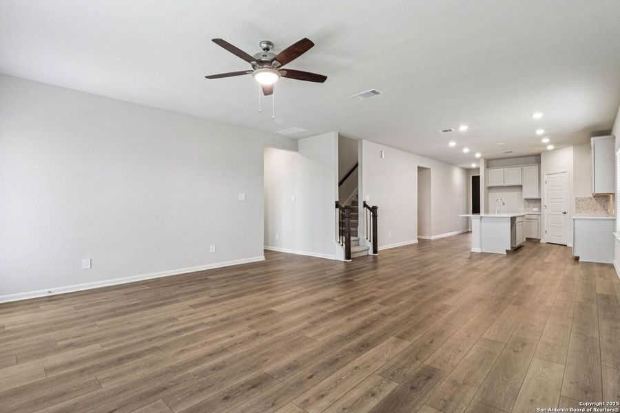 Spacious, unfurnished interior of a new home in Sagebrooke - Premier Series, San Antonio (Image 28). Spacious, unfurnished interior of a new home in Sagebrooke - Premier Series, San Antonio (Image 28).