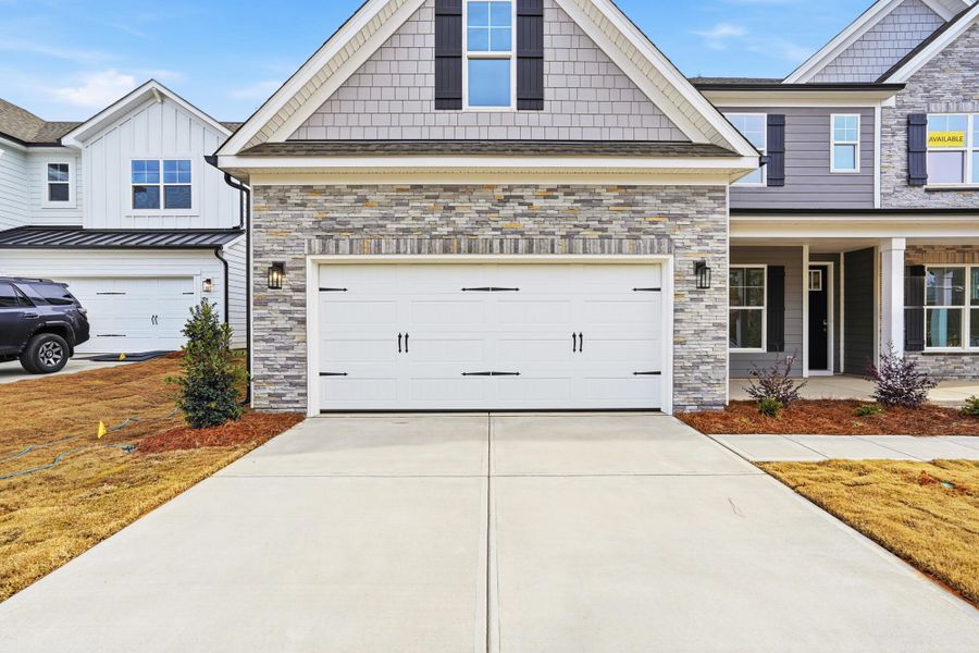 Front exterior of a new home in Carrington, Stanley, NC, highlighting curb appeal (Image 30). Front exterior of a new home in Carrington, Stanley, NC, highlighting curb appeal (Image 30).