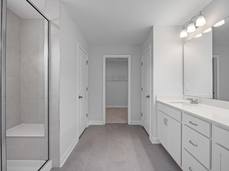 Furnished interior view inside a new home in Woodland Crossing, Zebulon (Image 7).