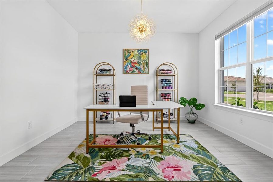 Furnished interior view inside a new home in , Englewood (Image 7). Furnished interior view inside a new home in , Englewood (Image 7).