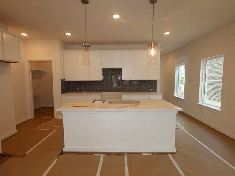 In-progress construction of a new home in Marvida, Cypress, TX (Image 5).