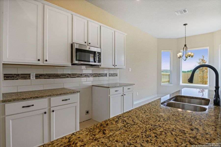 Furnished interior view inside a new home in Comanche Ridge, San Antonio (Image 8).