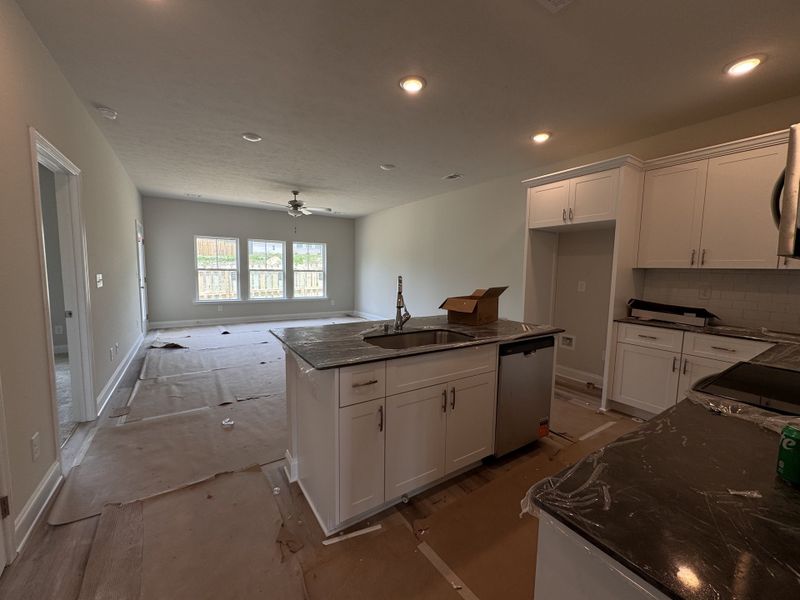 In-progress construction of a new home in Forrest Bluff, North Augusta, SC (Image 13).