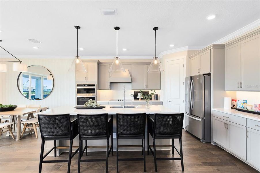 Furnished interior view inside a new home in The Landings at Live Oak Lake, St. Cloud (Image 15).