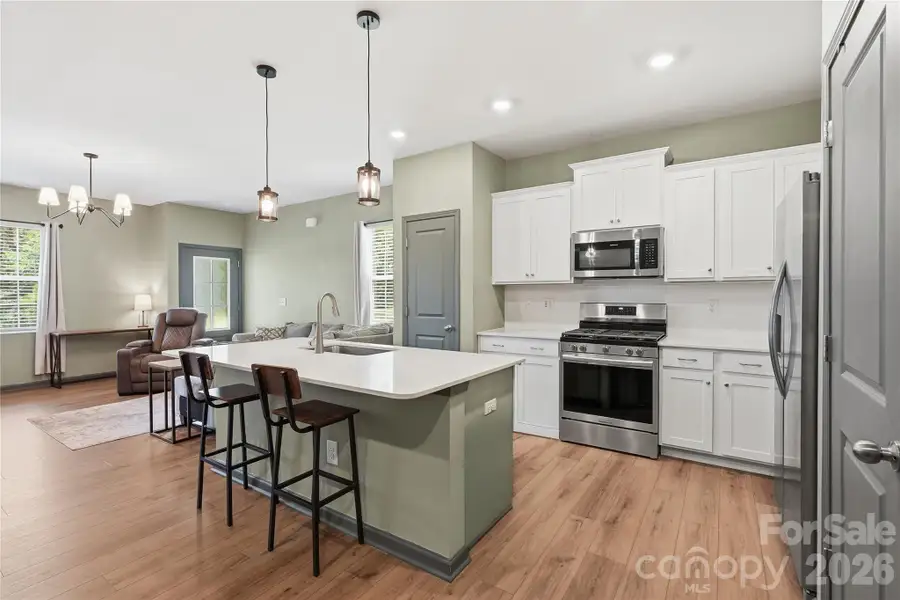 Furnished interior view inside a new home in Nolen Farm, Gastonia (Image 9).
