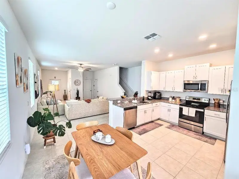 Furnished interior view inside a new home in , San Antonio (Image 12).