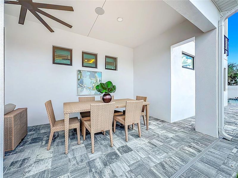 Exterior details and patio area of a home in , Bradenton (Image 31).