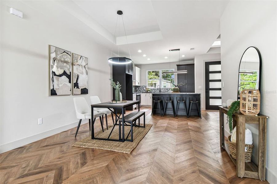 Furnished interior view inside a new home in , Tampa (Image 7).
